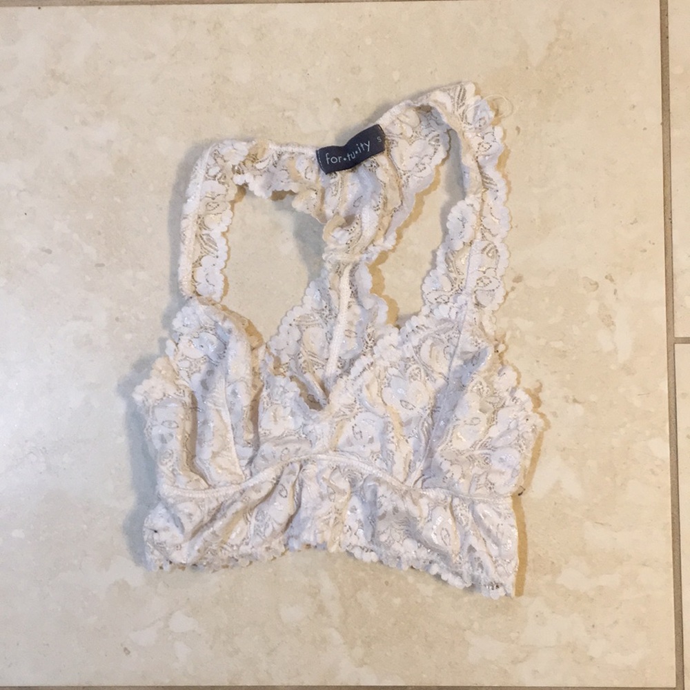 Small White Bralette